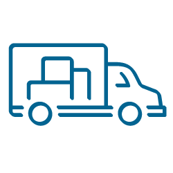 Icon transport truck
